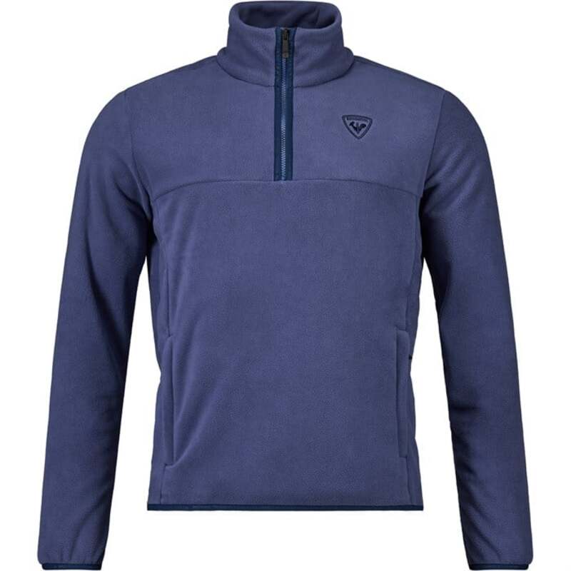 ロシニョール メンズ アウター パーカー・スウェット フリース Rossignol Strawpile Half-Zip Fleece - Men's True Night Blue ブルー|ReVida 店