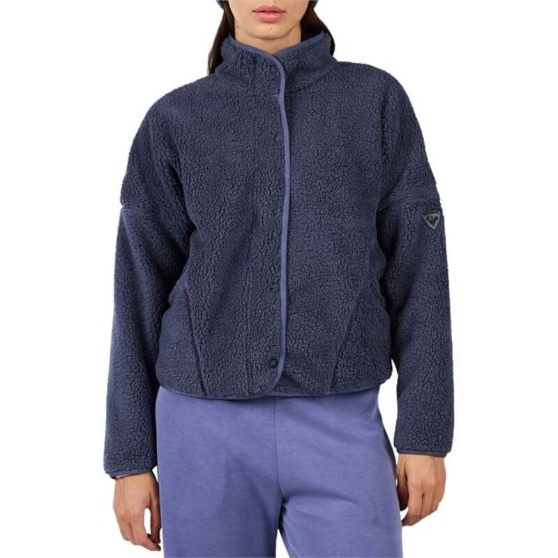 ロシニョール レディース アウター ジャケット・ブルゾン ジャケット Rossignol Alltrack Snap Sherpa Jacket - Women's True Night Blue ブルー