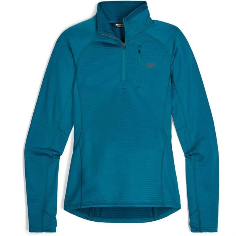 アウトドアリサーチ レディース アウター パーカー・スウェット ハーフジップ フリース Outdoor Research Vigor Grid Fleece Quarter Zip - Women's Aurora