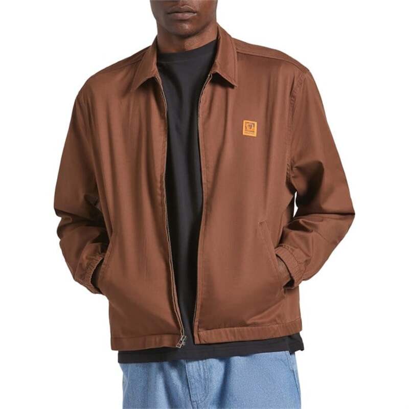 ブリクストン メンズ アウター ジャケット・ブルゾン ジャケット Brixton Union Relaxed Harrington Jacket - Men's Pinecone Brown ブラウン