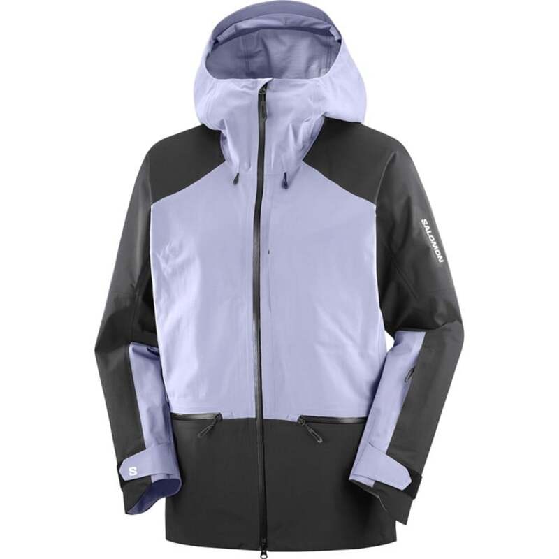 サロモン メンズ アウター ジャケット・ブルゾン ジャケット Salomon Absolute 3L Jacket - Men's Blue Granite/Deep Black ブラック