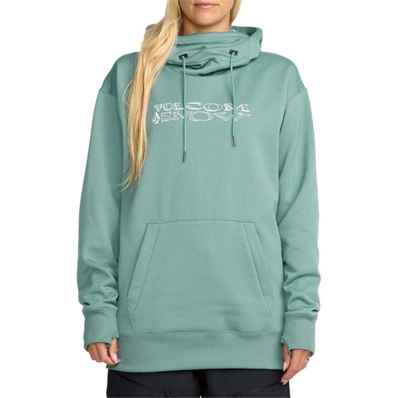 ボルコム レディース アウター パーカー・スウェット フリース Volcom Riding Hydro Pullover Fleece - Women\u0027s Arctic Blue 青み