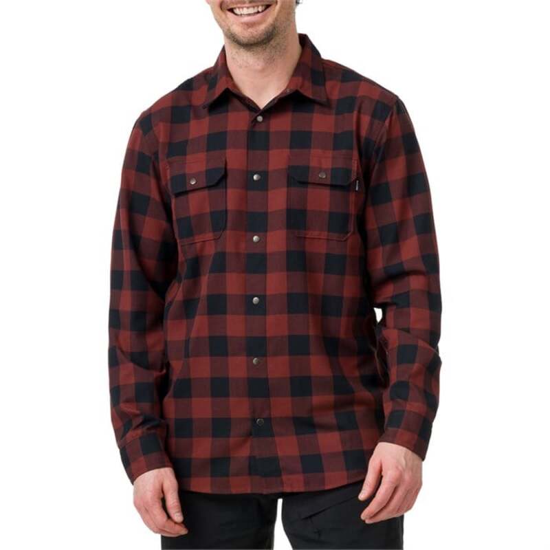フライロー メンズ トップス シャツ Flylow Handlebar Tech Flannel - Men's Amaro/Black Plaid ブラック 22,485円