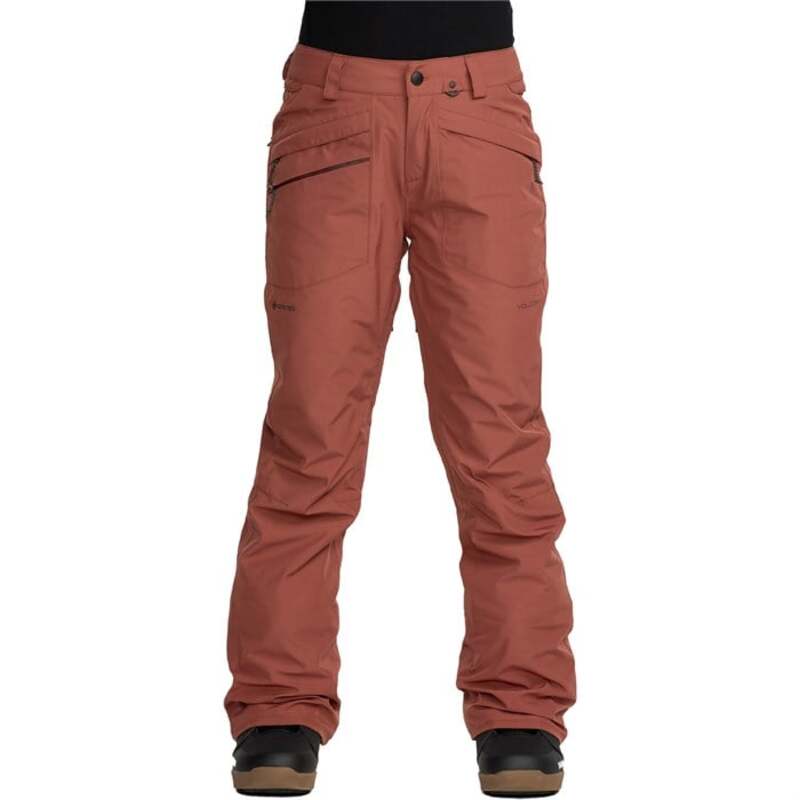 ボルコム レディース ボトムス カジュアルパンツ パンツ Volcom Kanyon Insulated GORE-TEX Pants - Women's Henna|ReVida 店