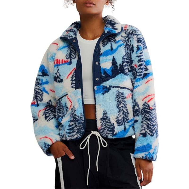 フリーピープル レディース アウター 上衣・上衣 Free People Rocky Ridge Jacket - Women\u0027s Apline Combo コート・ジャケット-レディースファッション