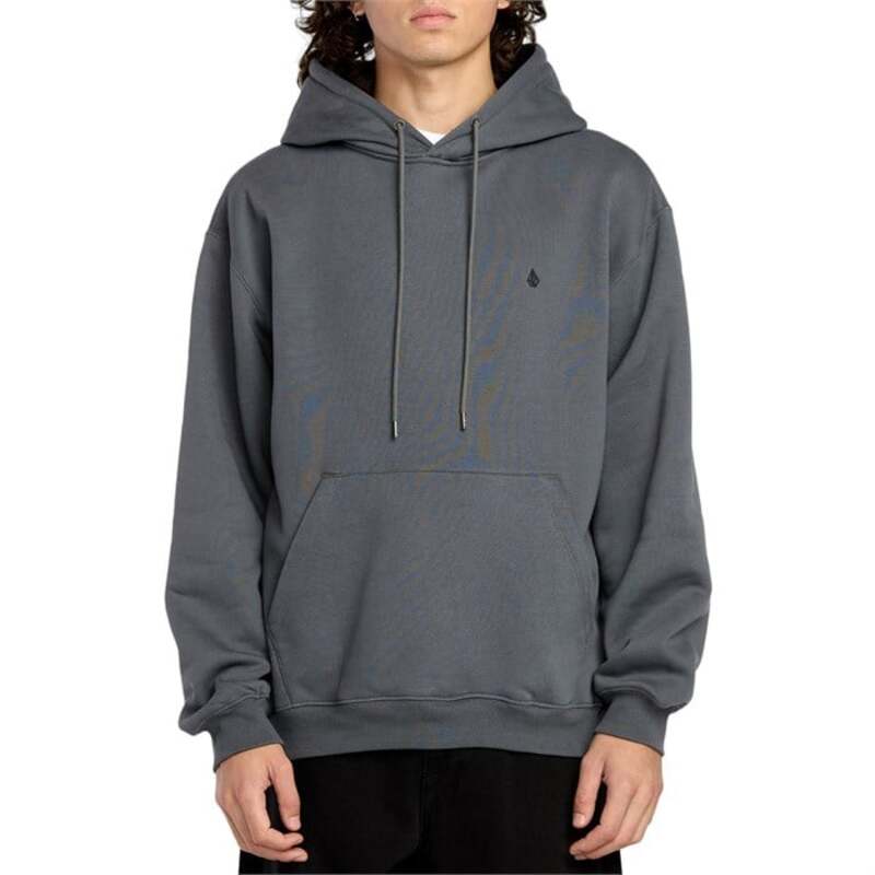 ボルコム メンズ アウター パーカー・スウェット Volcom Single Stone PW Pullover Hoodie - Men's Asphalt Black ブラック