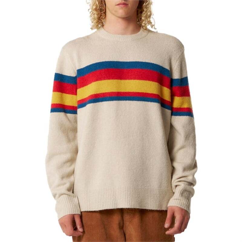 ティーシーエスエス メンズ アウター ニット・セーター The Critical Slide Society Horizon Crew Knit - Men's Ecru エクリュ