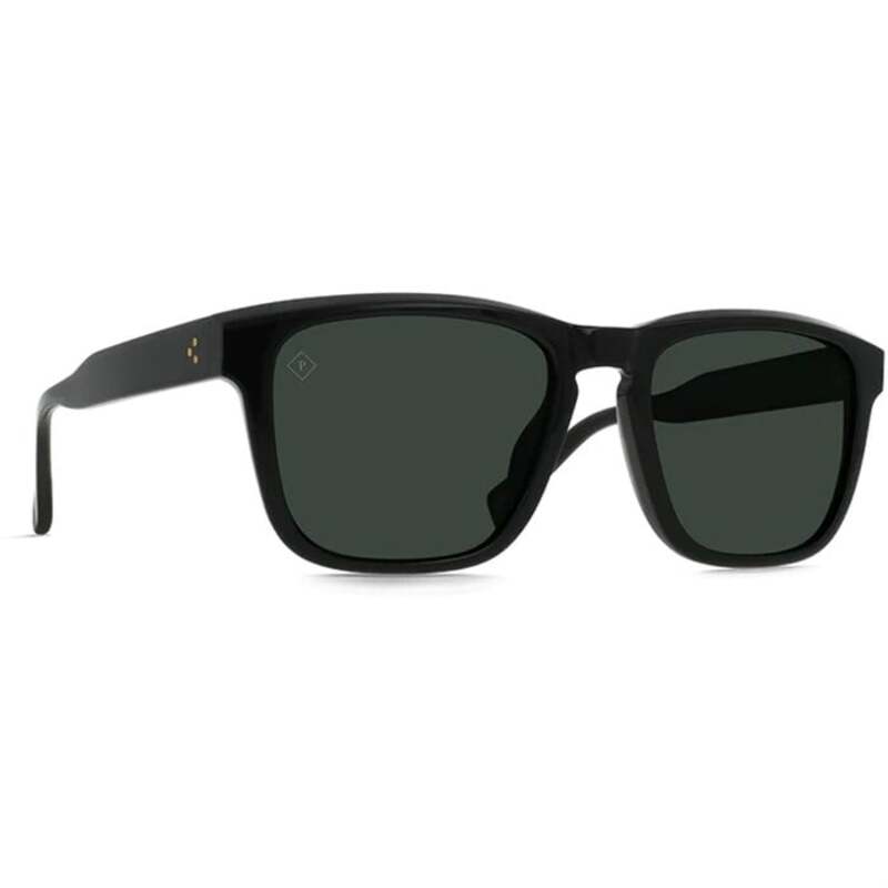 レイン メンズ アクセサリー サングラス・アイウェア RAEN Lumis 54 Sunglasses Recycled Black/Green Polarized ブラック