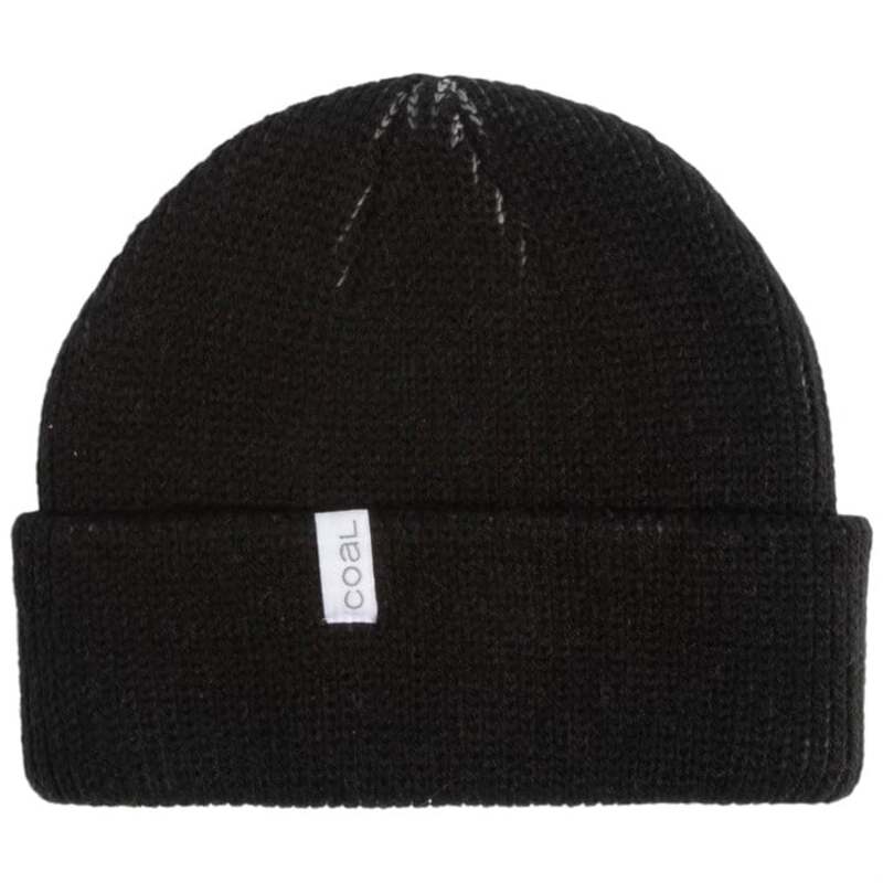 コール メンズ アクセサリー 帽子 Coal The Frena Beanie Black Rib ブラック