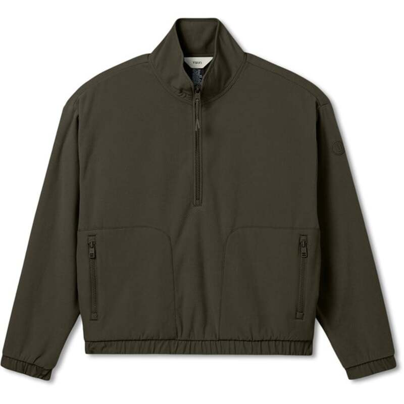 ビュオーリ レディース アウター パーカー・スウェット Vuori Aspen Half-Zip - Women's Olive オリーブ