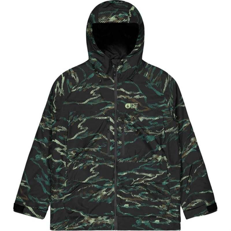 活動写真 オーガニック メンズ アウター 上衣・上衣 Picture Organic Akna M Jacket - Men\u0027s Forest Shadow Print フォレスト コート・ジャケット-メンズファッション