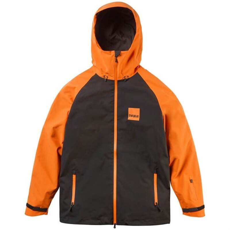 サーティーツー メンズ アウター ジャケット・ブルゾン thirtytwo Gateway Jacket - Men's Black/Orange ブラック