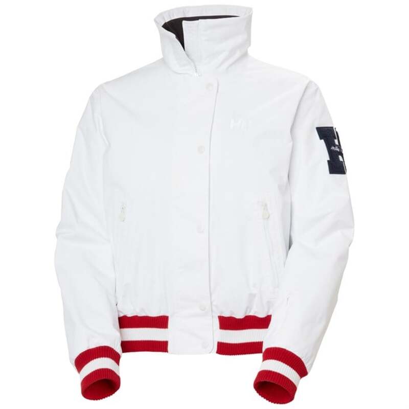 ヘリーハンセン レディース アウター ジャケット・ブルゾン Helly Hansen Apres Varsity Jacket - Women's White ホワイト