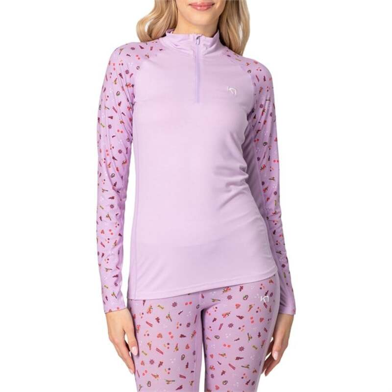 カリ ツラー レディース トップス シャツ Kari Traa Katie Half-Zip Top - Women's Lily