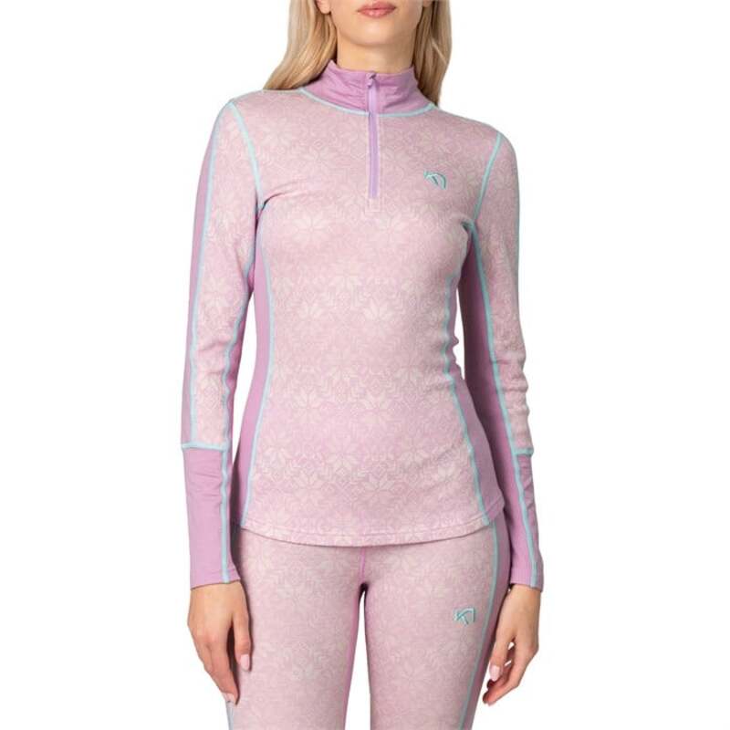カリ ツラー レディース トップス シャツ Kari Traanna Half-Zip Top - Women's Bloom