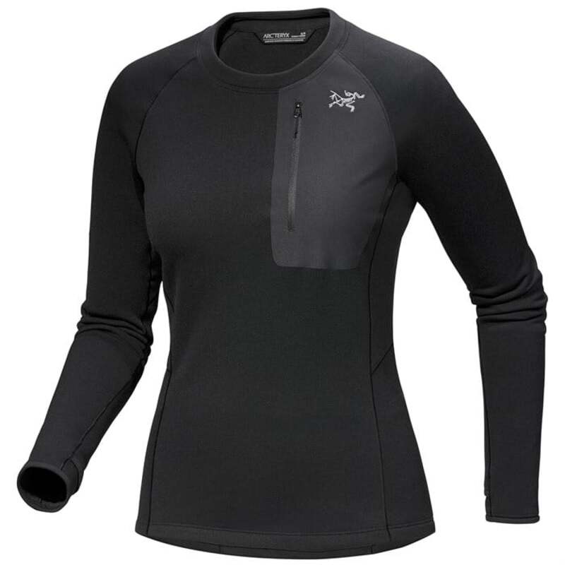 アークテリクス レディース トップス シャツ Arc'teryx Kyanite Baselayer Top - Women's Black ブラック