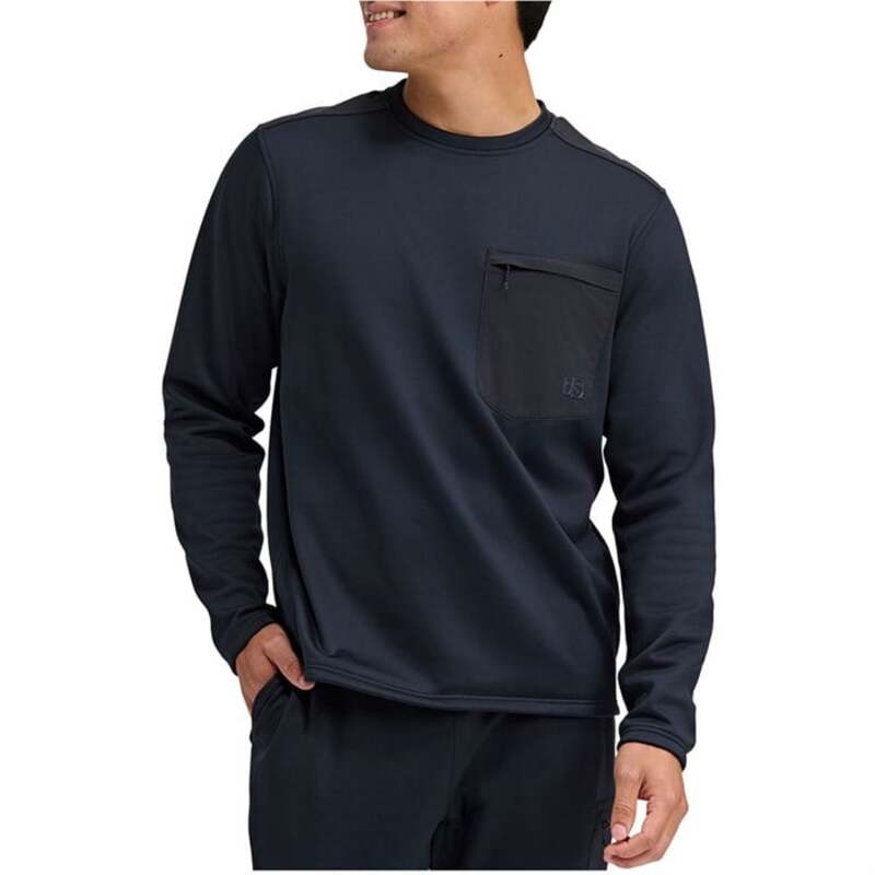 ブラックストラップ メンズ トップス プルオーバー 労働者の一団のど首 BlackStrap Spectrum Crewneck - Men\u0027s Black 黒いこと トップス-カジュアルシャツ-メンズファッション