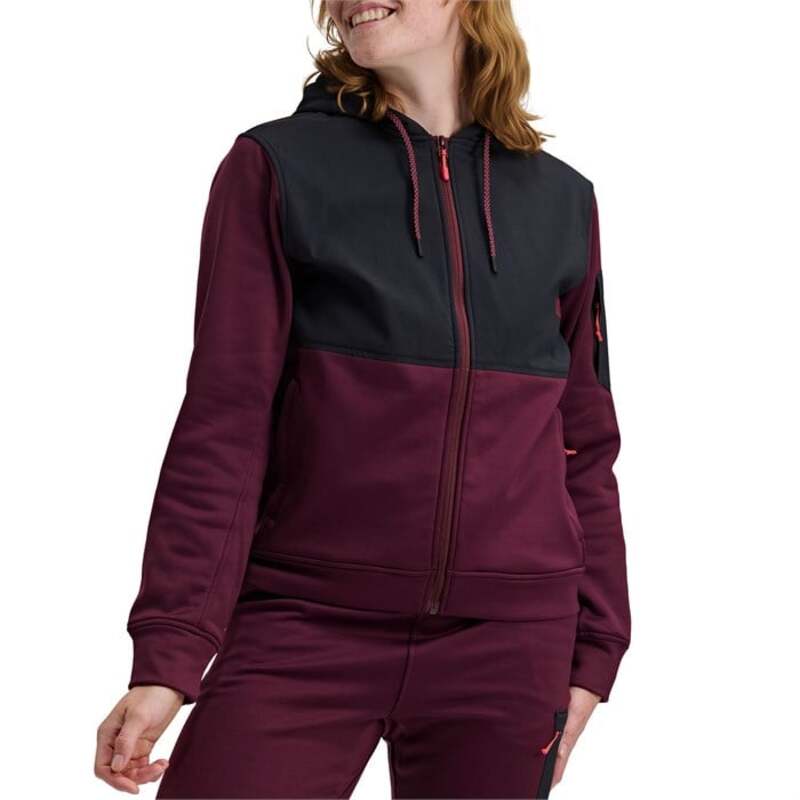 ブラックストラップ レディース トップス シャツ パーカー BlackStrap Spectrum Full Zip Hoodie - Women's Cherry