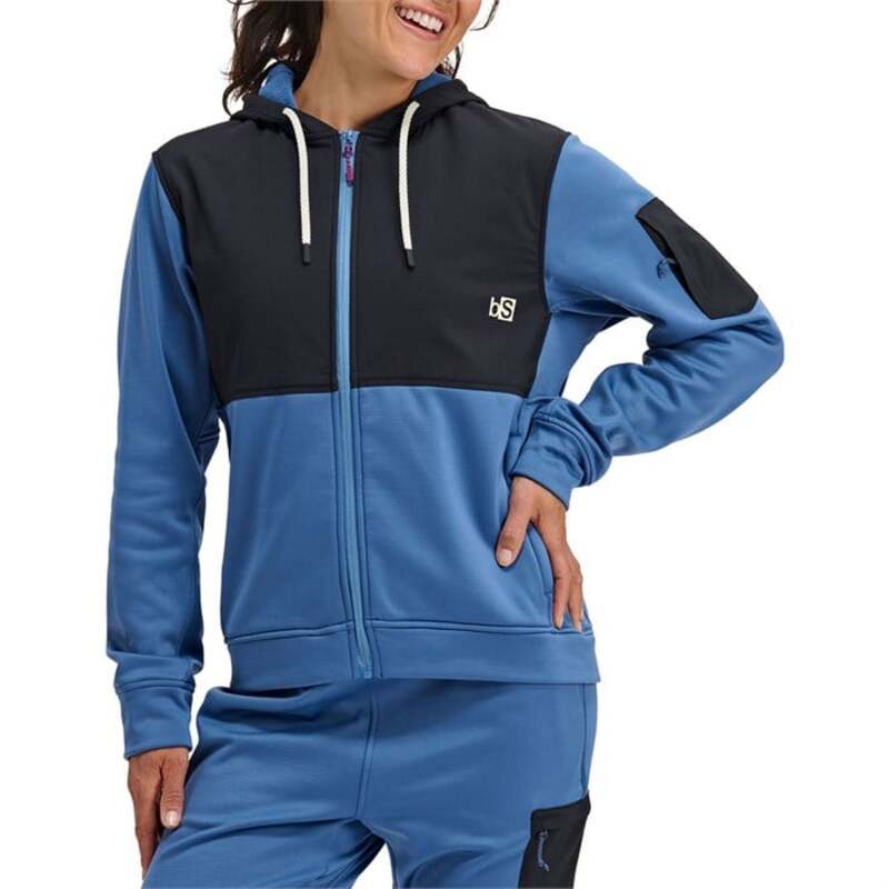 ブラックストラップ レディース トップス シャツ パーカー BlackStrap Spectrum Full Zip Hoodie - Women's Moonlight