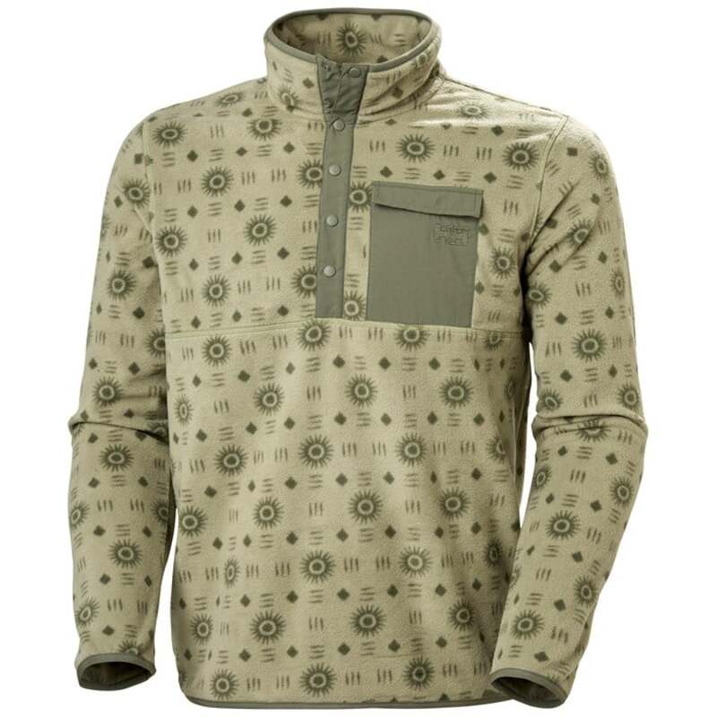 ヘリーハンセン メンズ アウター 編み物・スウェーター 刷り上げる フリース Helly Hansen Maridalen Printed Fleece - Men\u0027s Light Lav S