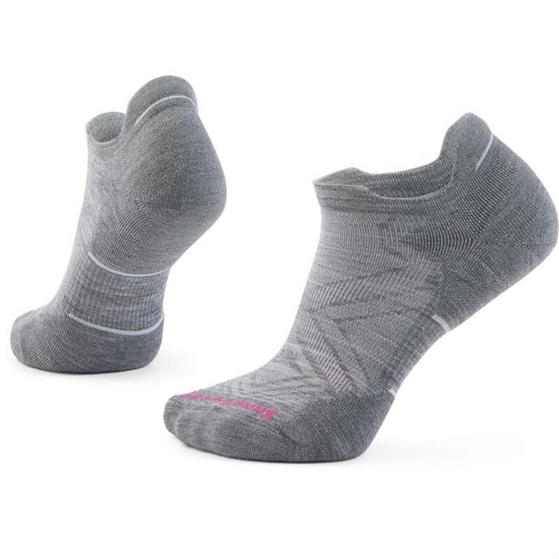 スマートウール レディース アンダーウェア 靴下 アンクル Smartwool Run Targeted Cushion Low Ankle Socks - Women's Light Gray-White ホワイト