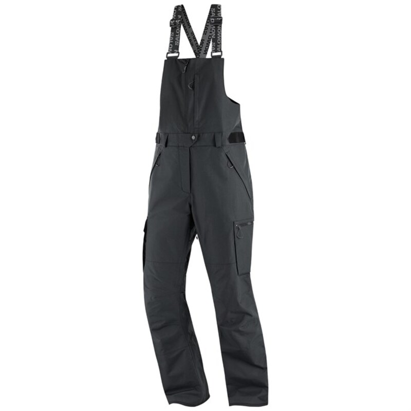 サロモン レディース ボトムス 心地好いズボン下 Salomon Bashley Bibs - Women\u0027s Deep Black 黒いこと