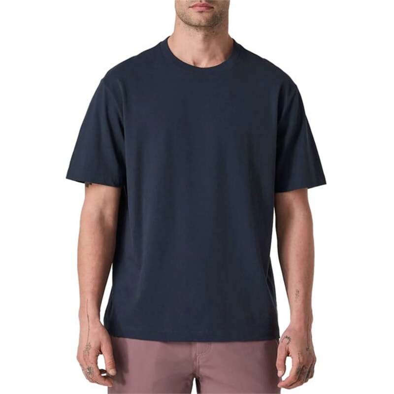 ビュオーリ メンズ トップス シャツ 半袖 Vuori Short-Sleeve Heavyweight Relaxed T-Shirt - Men's Navy ネイビー