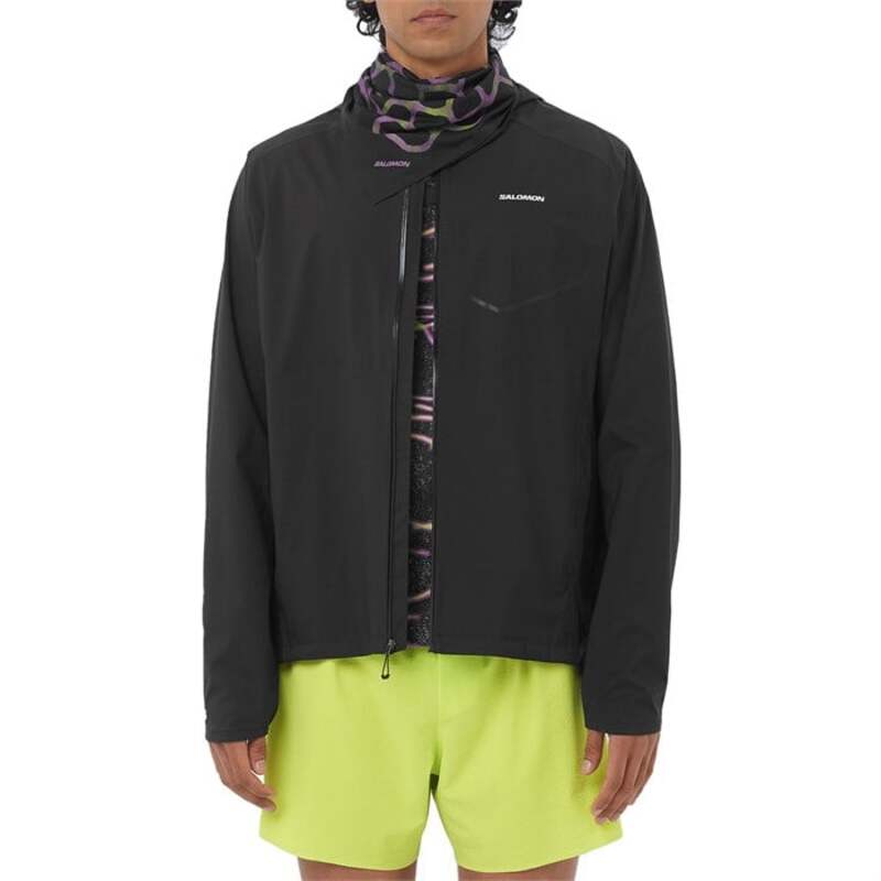 サロモン メンズ アウター ジャケット・ブルゾン Salomon Bonatti Waterproof Jacket - Men's Deep Black ブラック
