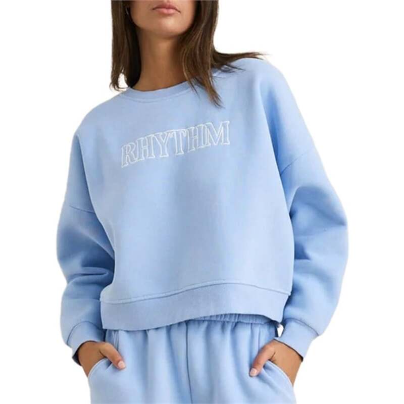 リズム レディース アウター パーカー・スウェット クルーネック フリース Rhythm Slouchy Crew Neck Fleece - Women'sky