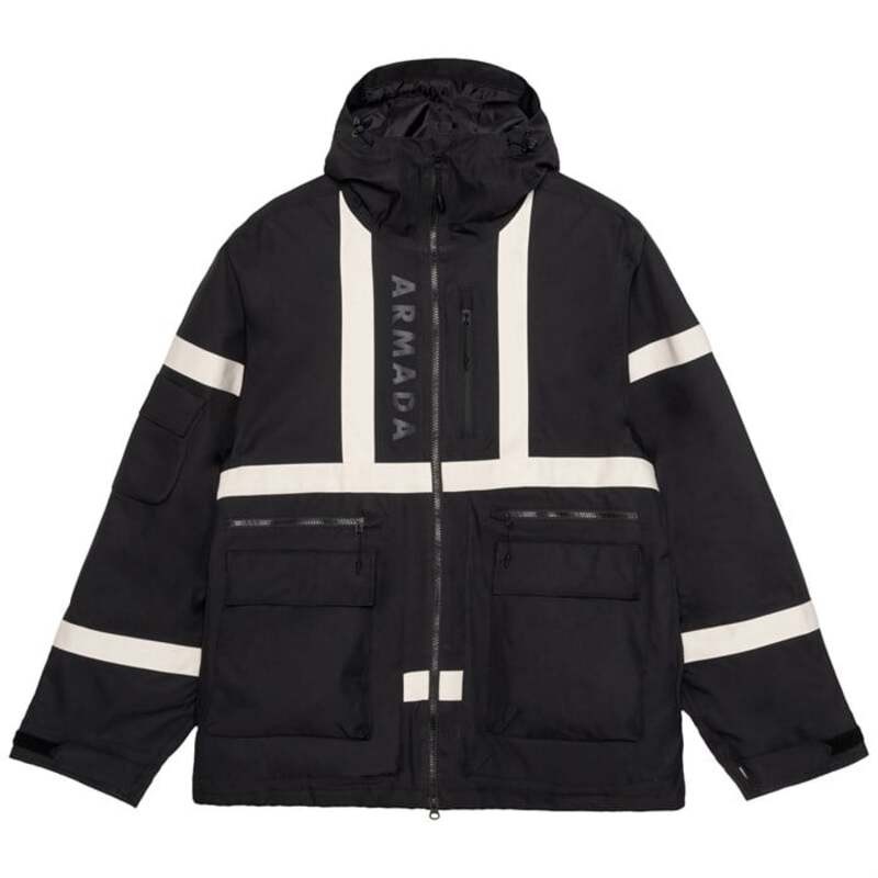 アルマダ メンズ アウター ジャケット・ブルゾン Armada BDog Jacket - Men's Black/Cream クリーム