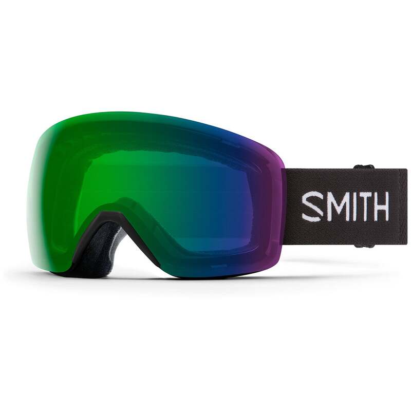 スミス メンズ 佩び物 サングラス・アイウェア Smith Skyline Goggles Black/ChromaPop Everyday Green Mirror 黒いこと