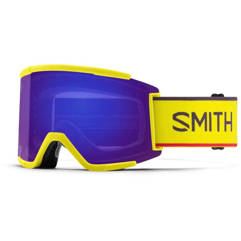 スミス メンズ 付属物 サングラス・アイウェア Smith Squad XL Goggles High Voltage/ChromaPop Everyday Violet Mirror+ChromaPop Storm B 相撲取り草