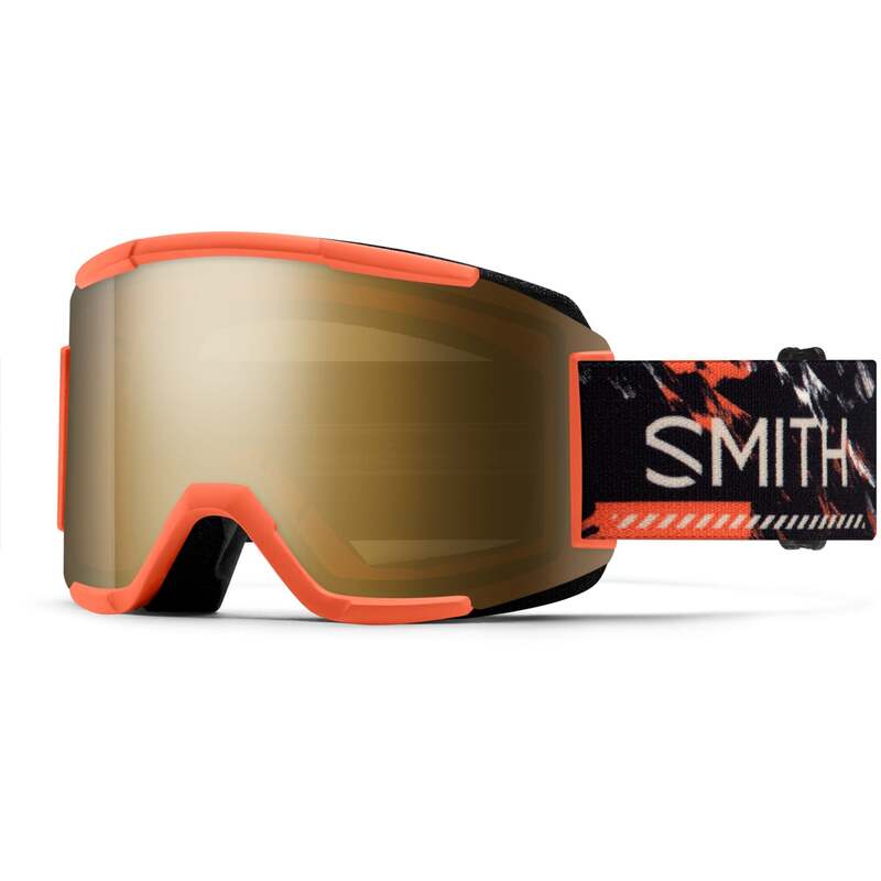 スミス メンズ 付属物 サングラス・アイウェア Smith Squad Goggles Cinder Chop Up/ChromaPop Sun Black Gold Mirror+Clear 黒いこと