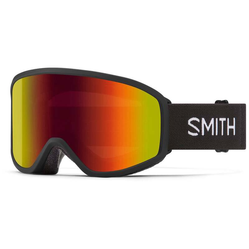 スミス メンズ 佩び物 サングラス・アイウェア Smith Reason OTG Low Bridge Fit Goggles Black/Red Sol-X Mirror 黒いこと