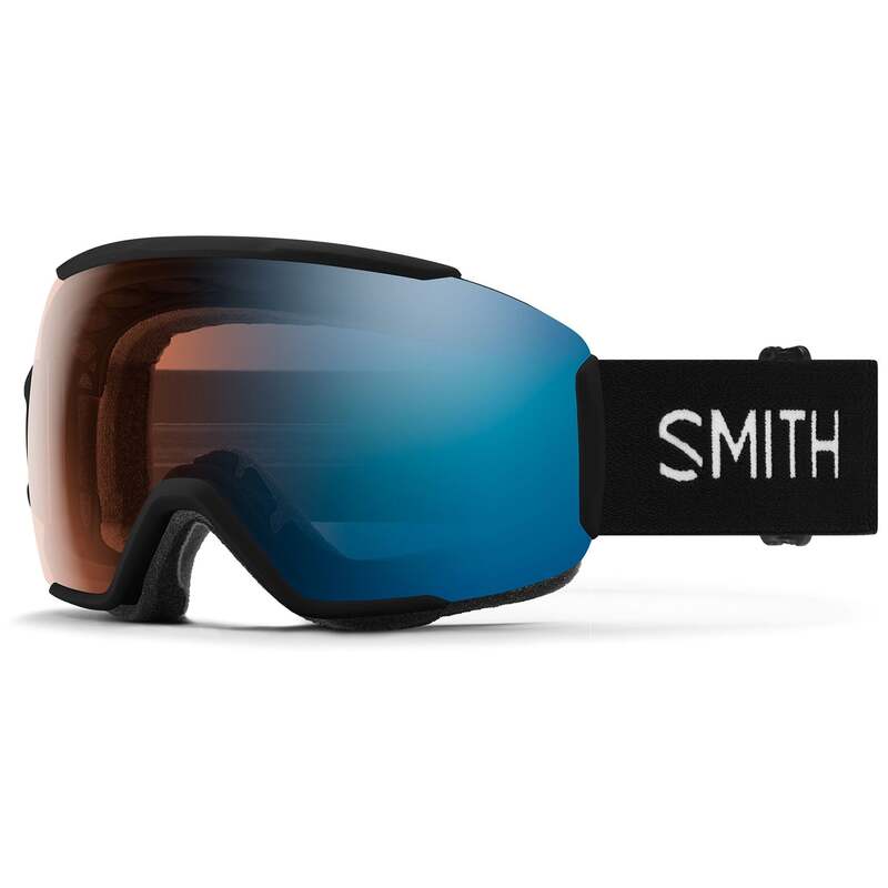 スミス メンズ 佩び物 サングラス・アイウェア Smith Sequence OTG Low Bridge Fit Goggles Black/ChromaPopro Photochromic Blue Mirror 黒いこと