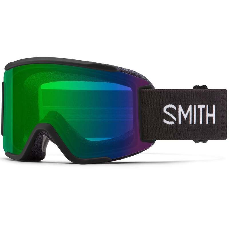 スミス レディース 佩び物 サングラス・アイウェア Smith Squad S Goggles - Women\u0027s Black/ChromaPop Everday Green Mirror+Clear 黒いこと