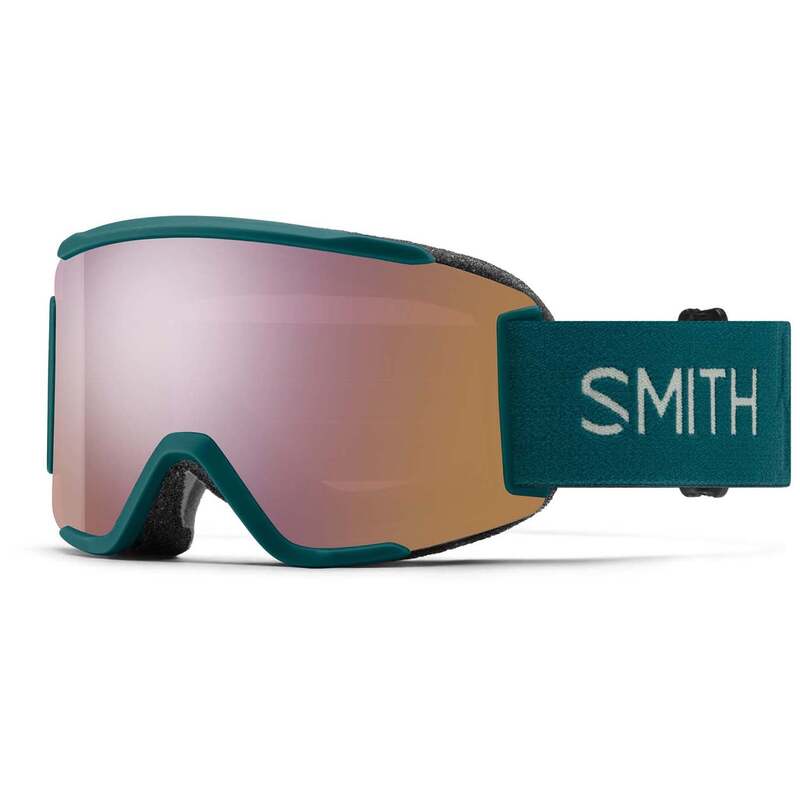 スミス レディース 付属物 サングラス・アイウェア Smith Squad S Goggles - Women\u0027s Malachite/ChromaPop Everyday Rose Gold Mirror+Clear ゴールド