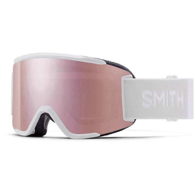 スミス レディース 佩び物 サングラス・アイウェア Smith Squad S Goggles - Women\u0027s White Vapor/ChromaPop Everday Rose Gold Mirror+Clear 白いこと