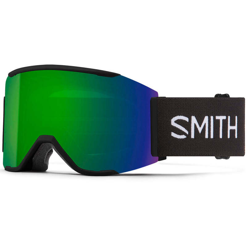 スミス メンズ 付属物 サングラス・アイウェア Smith Squad MAGoggles Black/ChromaPop Everyday Green Mirror+ChromaPop Storm Blue Sens 黒いこと