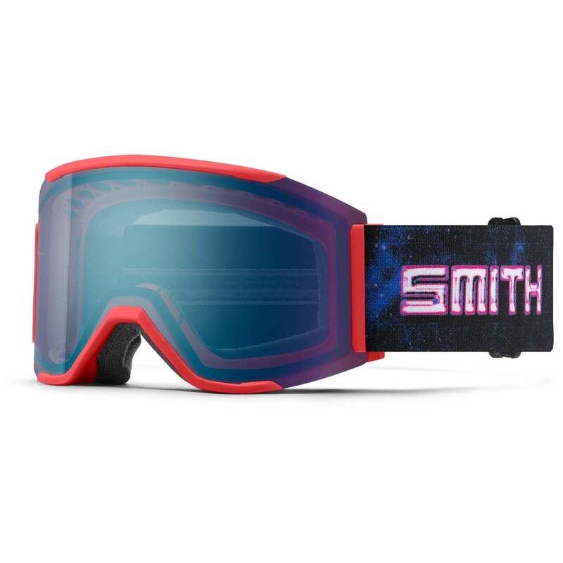 スミス メンズ 佩び物 サングラス・アイウェア Smith Squad MAGoggles Wild Child Chrome Dome/ChromaPop Everday Blue Mirror+ChromaPop 青色