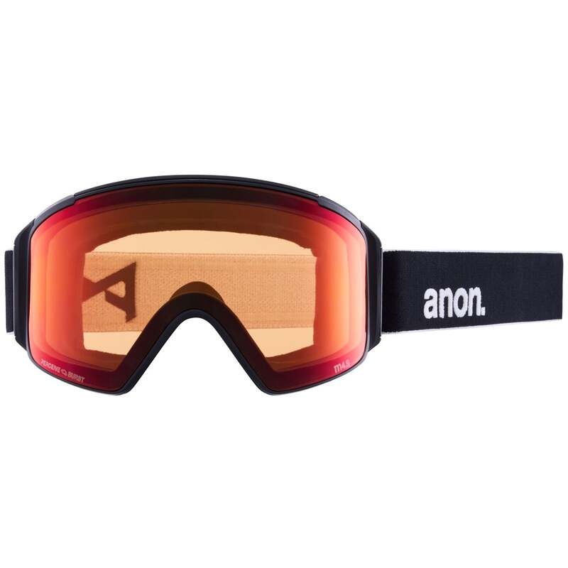 アノン メンズ 添え物 サングラス・アイウェア Anon M4S Cylindrical Goggles Black/Perceive Sunny Red+Perceive Cloudy Burst 黒いこと