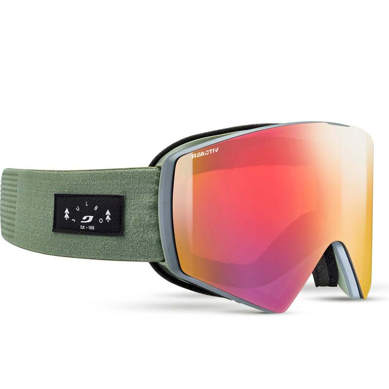 ジュルボ メンズ 佩び物 サングラス・アイウェア Julbo Razor Edge Goggles Gray-Green/REACTIV 1-3 HC 薄墨色