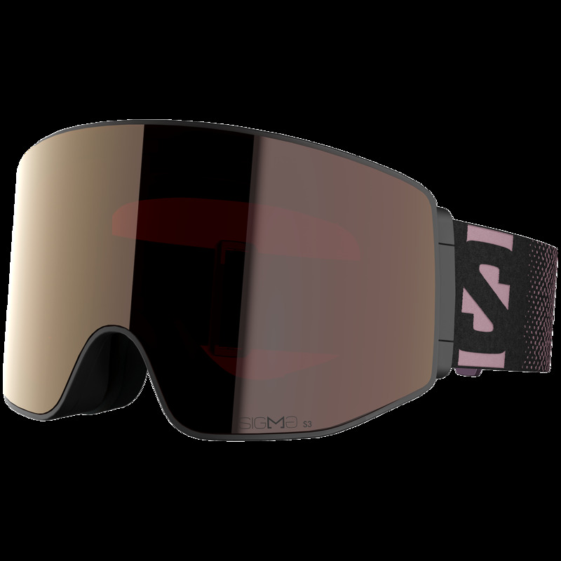 サロモン メンズ 付属物 サングラス・アイウェア Salomon Sentry Prime Sigma Goggles Black Grape/Sigma Sky Blue+Sigma Silver Pink 黒いこと
