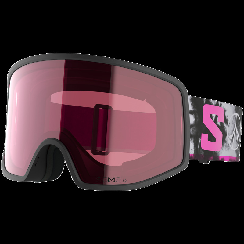 サロモン メンズ 添え物 サングラス・アイウェア Salomon Sentry Pro Sigma Goggles Black QST X/Sigma Silver Pink+Sigma Gun Metal 黒いこと