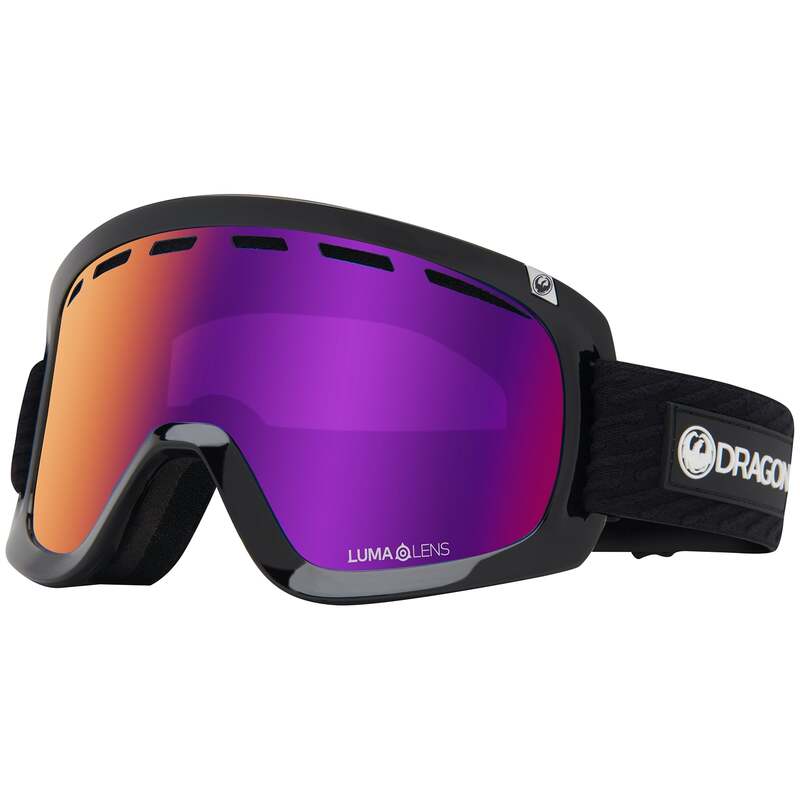 火竜 メンズ 添え物 サングラス・アイウェア Dragon D1 OTGoggles Icon Purple/LumaLens Purple Ion+LumaLens Amber 黄金色
