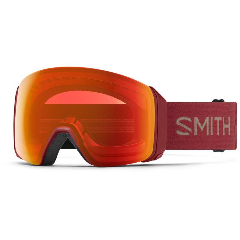 スミス メンズ 付属物 サングラス・アイウェア Smith 4D MAG XL Goggles Ironwood/ChromaPop Everyday Red Mirror+ChromaPop Storm Yellow F 赤いこと