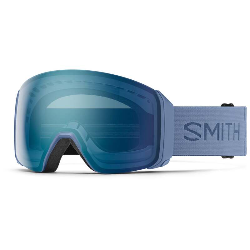 スミス メンズ 付属物 サングラス・アイウェア Smith 4D MAG XLow Bridge Fit Goggles Granite Blue/ChromaPop Everyday Blue Mirror+Chromapop Storm Blu 青碧