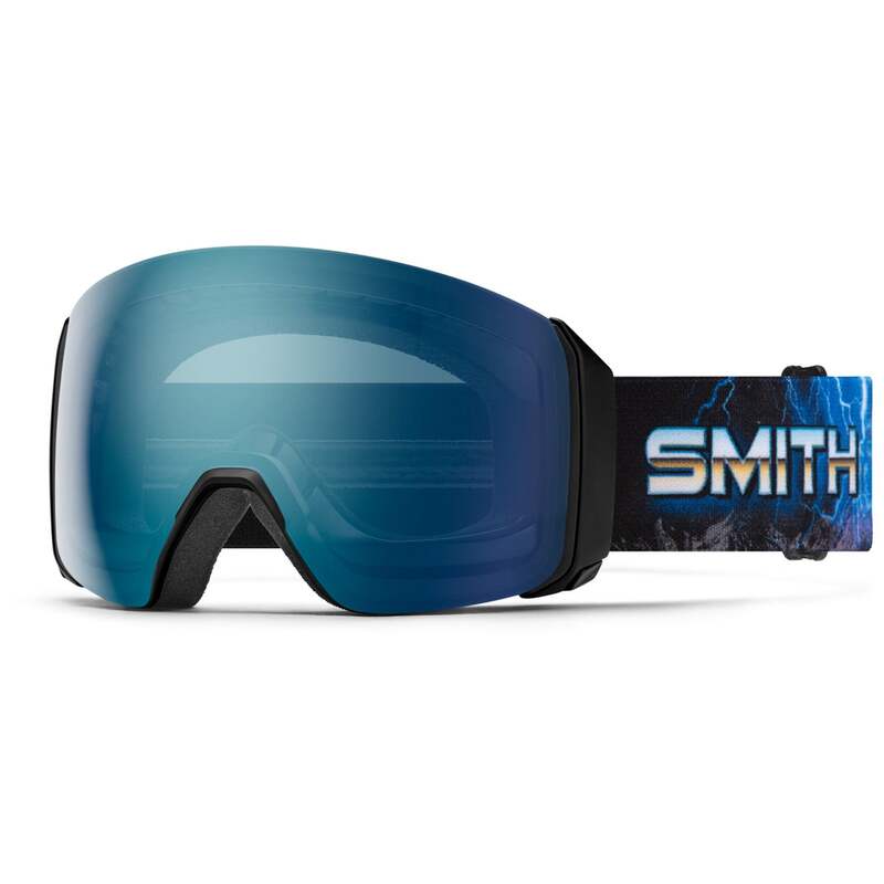 スミス メンズ 付属物 サングラス・アイウェア Smith 4D MAG XLow Bridge Fit Goggles Open Road/ChromaPop Everyday Blue Mirror+Chromapop Storm Blue S 青碧