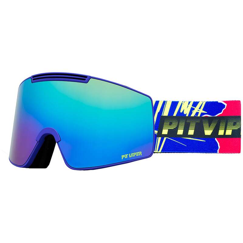 ピットバイパー メンズ 佩び物 サングラス・アイウェア Pit Viper The Proform Goggles Long Track/Blue-Purple 青色