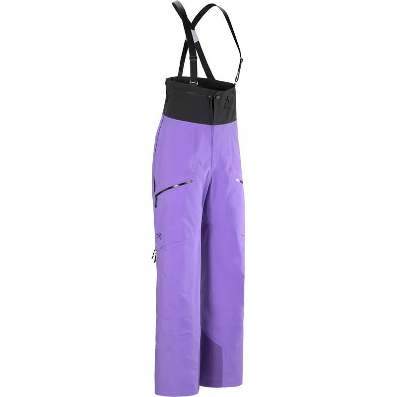 アークテリクス レディース ボトムス 心地よいズボン下 Arc\u0027teryx Rushort Bib Pants - Women\u0027s Aster/Black 黒いこと